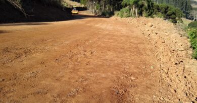 Depois - estrada de acesso a comunidade de São Roque