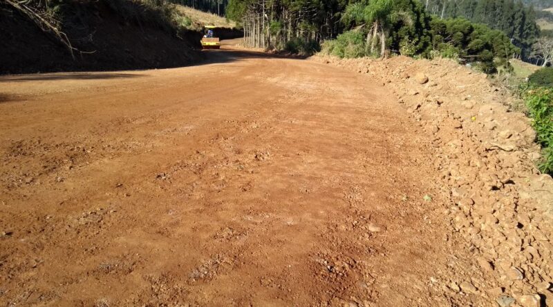 Depois - estrada de acesso a comunidade de São Roque