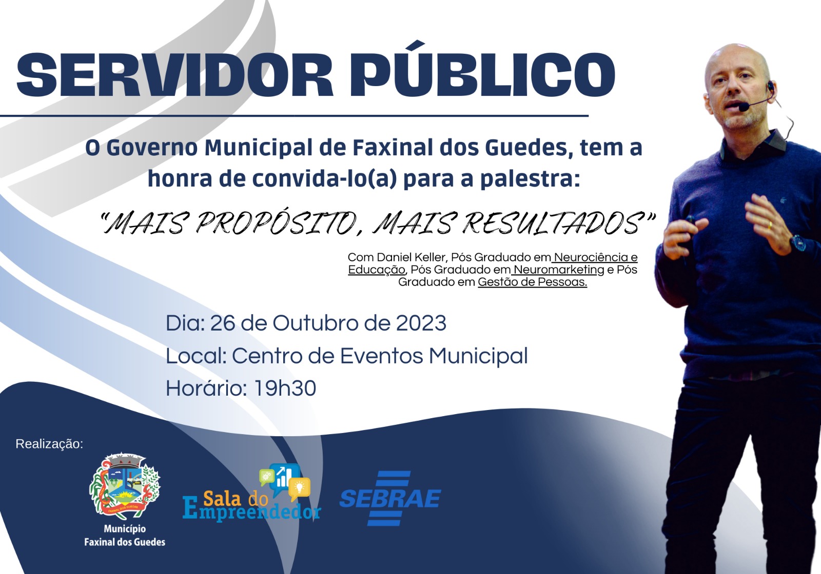 Prefeitura de Faxinal dos Guedes promove evento alusivo ao dia das